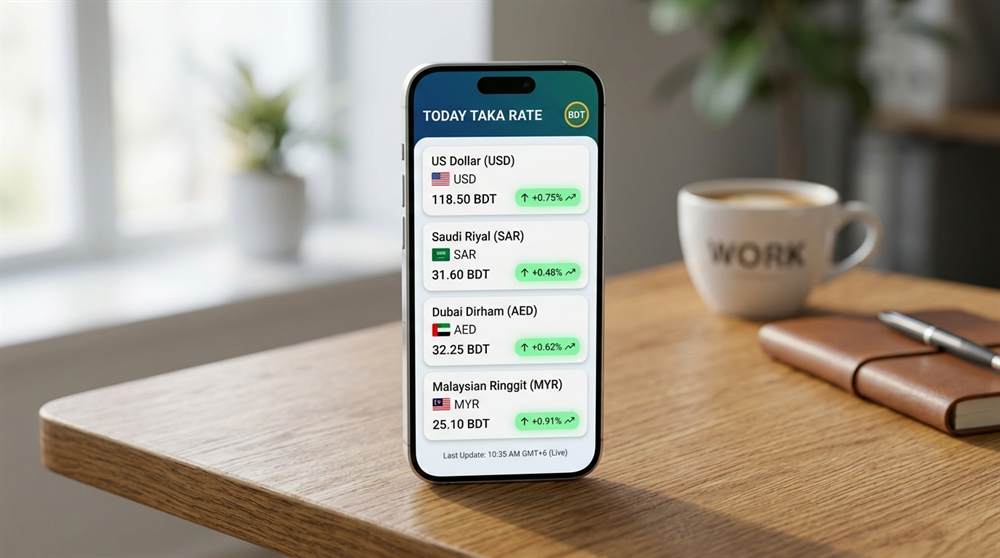 All Country Currency Rate in Bangladesh Dashboard - বাংলাদেশি টাকায় বিভিন্ন দেশের আজকের টাকার রেট