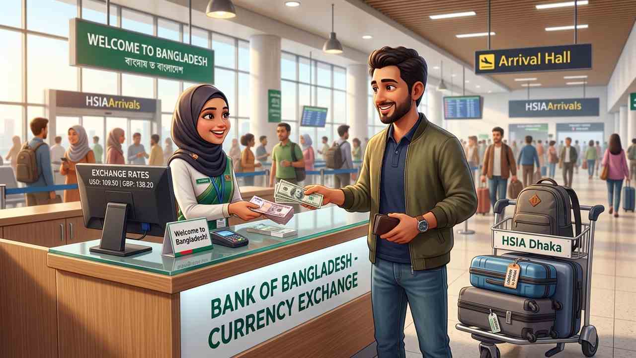 আন্তর্জাতিক বিমানবন্দরে কারেন্সি এক্সচেঞ্জ বুথ আন্তর্জাতিক বিমানবন্দরে কারেন্সি এক্সচেঞ্জ বুথ